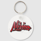 Miriam Heart Graffiti Schlüsselger Schlüsselanhänger (Vorderseite)