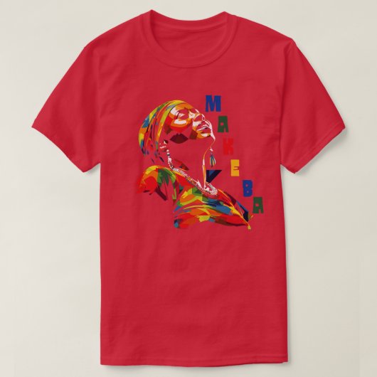 Miriam Makeba Original Design T-Shirt (Design vorne)