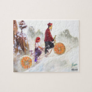 Miriam - Tandem cycle with Liu Xiang Puzzle