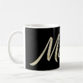 Miriam white gold Handwriting Tasse Kaffeetasse (Links)