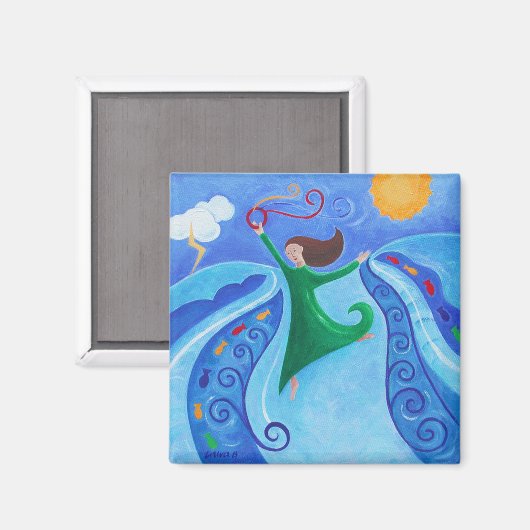 Miriams Song Magnet (Vorderseite/Rückseite)