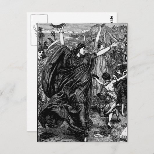 Miriams Song Postkarte (Vorne/Hinten)