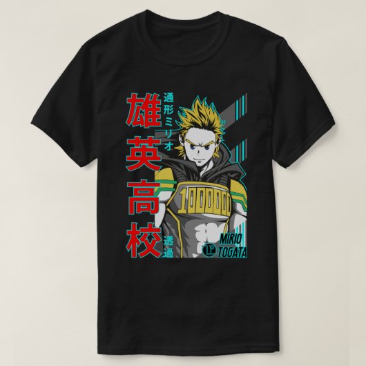 Mirio Togata M.H.A. T-Shirt (Design vorne)