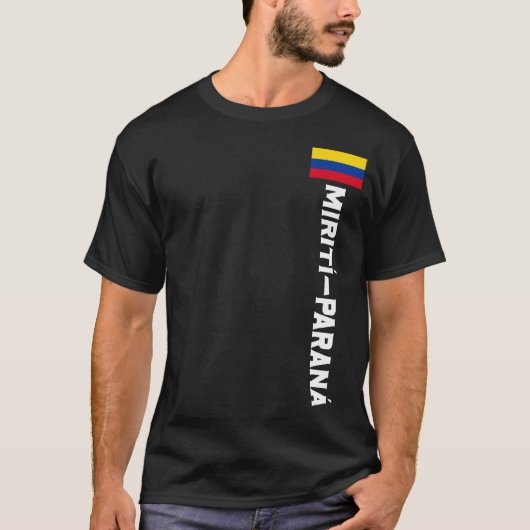 Mirití Paraná Kolumbien für kolumbianische Männer, T-Shirt (Vorderseite)