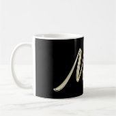 Mirko Name whitegold Tasse Teetasse Kaffeetasse (Links)