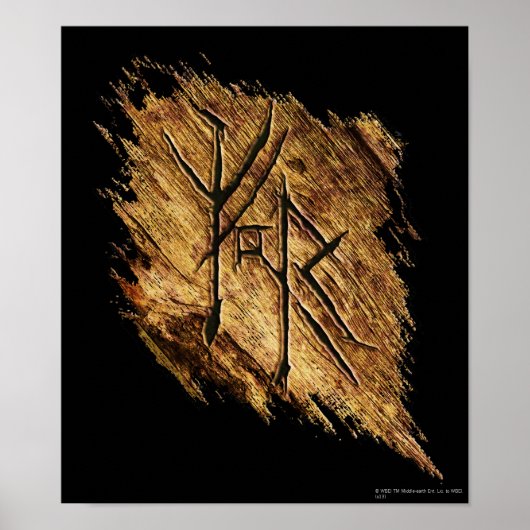Mirkwood-Symbol Poster (Vorne)