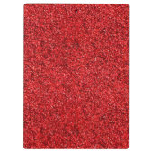 MIRLY PINK HEART RED GLITZER KLEMMBRETT (Rückseite)