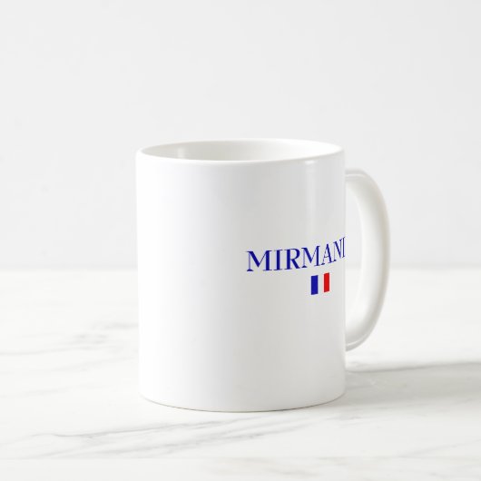 MIRMANDE Frankreich Kaffeetasse (VorderseiteRechts)