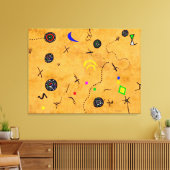 Miro Downunder Leinwanddruck (Insitu (Wohnzimmer))