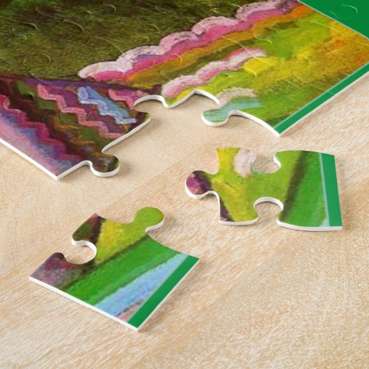 Miro, Prades Das Dorf, Malerei Puzzle (Seite)