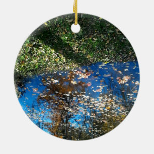 Miroir Mirror Herbstrundung Keramikornament