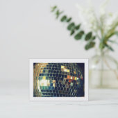 Mirror Ball (grenzt) Visitenkarte (Stehend Vorderseite)