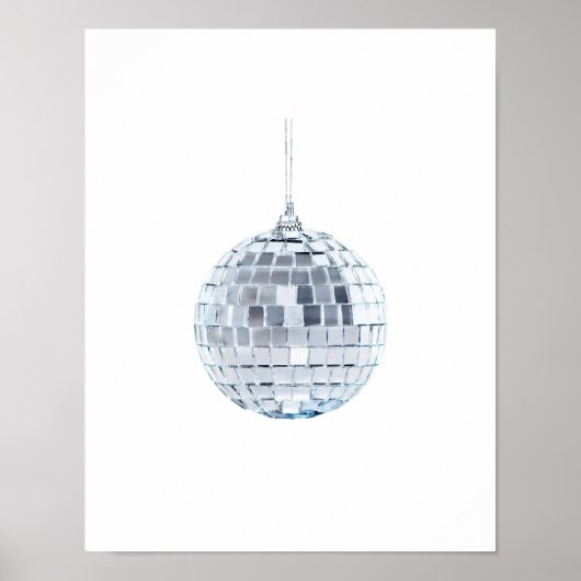 Mirror Ball Ornament Poster (Vorne)