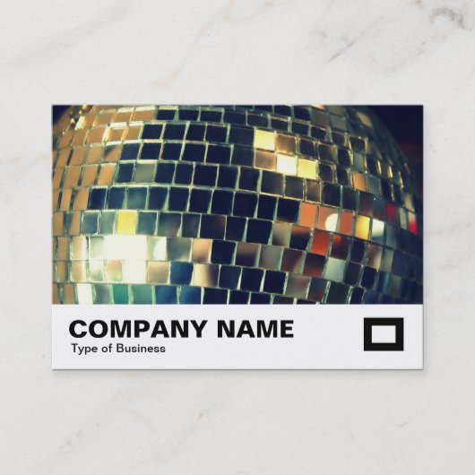 Mirror Ball Visitenkarte (Vorderseite)