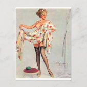 Mirror Button Up Postkarte (Vorderseite)