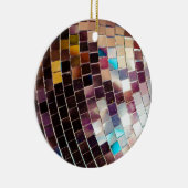 Mirror Disco Ball Keramik Ornament (Rechts)