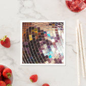 Mirror Disco Ball Serviette (Beispiel)
