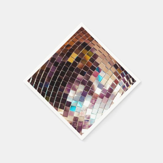 Mirror Disco Ball Serviette (Ecke)