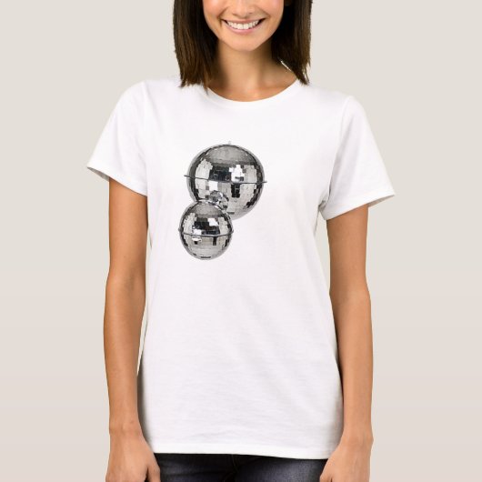 Mirror-Disco-Ball T-Shirt (Vorderseite)