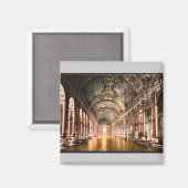 Mirror Gallery, Versailles, Frankreich Vintag Pho Magnet (Vorderseite/Rückseite)
