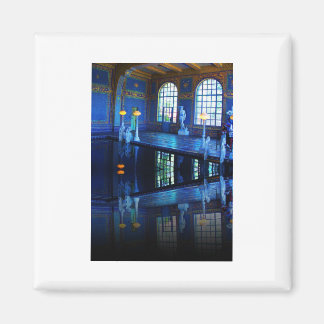 Mirror Image Hearst Castle Innenpool Magnet