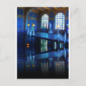 Mirror Image Hearst Castle Innenpool Postkarte (Vorderseite)
