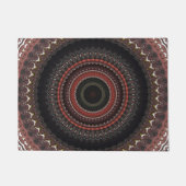 Mirror Labrador Mandala 70 Fußmatte (Vorderseite)