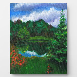 Mirror Lake Fotoplatte