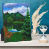 Mirror Lake Fotoplatte (Seite)