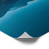 Mirror Lake in den Bergen Poster (Ecke)