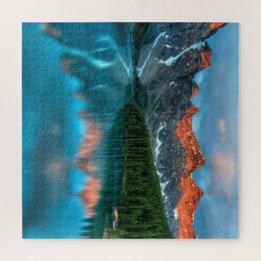 Mirror Lake Mountain Puzzle (Horizontal)