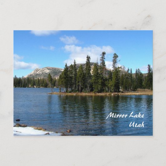 Mirror Lake Postkarte (Vorderseite)