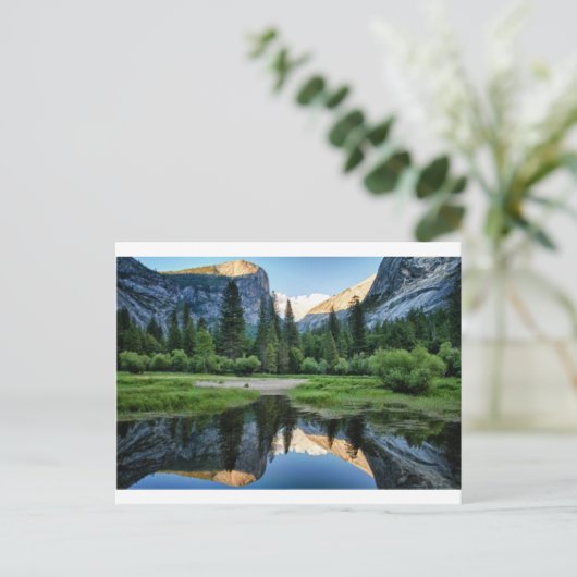 Mirror Lake Postkarte (Stehend Vorderseite)