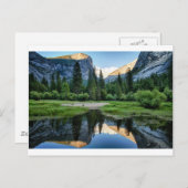 Mirror Lake Postkarte (Vorne/Hinten)