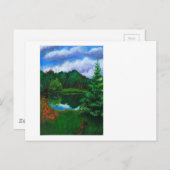 Mirror Lake Postkarte (Vorne/Hinten)