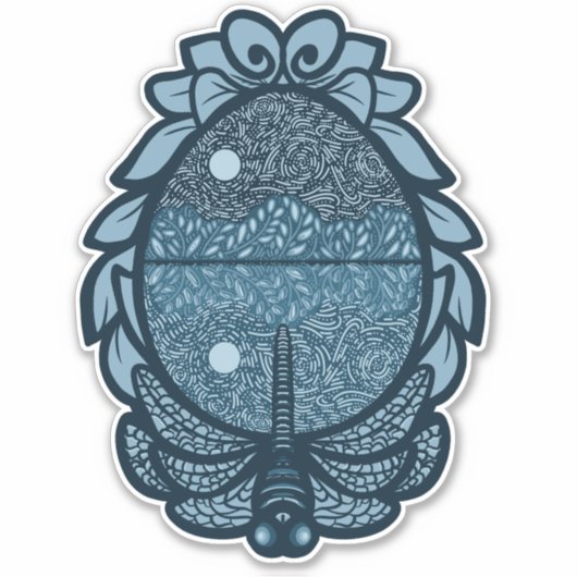 Mirror Lake Sticker (Vorderseite)