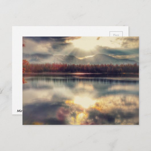 Mirror Lake - Utah Hoch uinta Postkarte (Vorne/Hinten)