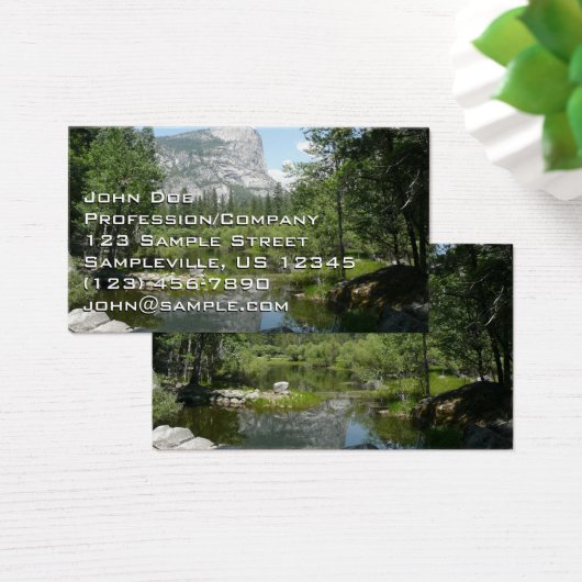 Mirror Lake View im Yosemite Nationalpark (Schreibtisch)