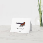 Mirror Lake View im Yosemite Nationalpark Karte (Rückseite)