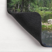 Mirror Lake View im Yosemite Nationalpark Mousepad (Ecke)