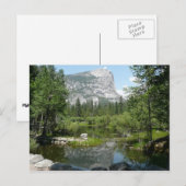 Mirror Lake View im Yosemite Nationalpark Postkarte (Vorne/Hinten)