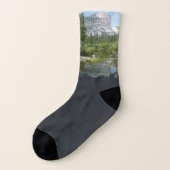 Mirror Lake View im Yosemite Nationalpark Socken (Links - Außen)