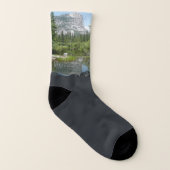 Mirror Lake View im Yosemite Nationalpark Socken (Links - Innen)