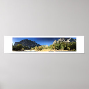 Mirror Lake Yosemite Color Fotografie Panorama Poster