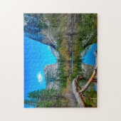 Mirror Lake Yosemite Kalifornien. Puzzle (Vertikal)