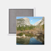 Mirror Lake, Yosemite Magnet (Vorderseite/Rückseite)