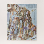 "Mirror Map of America" - Nature's Sehenswürdigkei Puzzle (Vertikal)