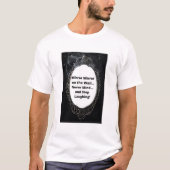 Mirror Mirror an der Wand... Niemals.. T-Shirt (Vorderseite)