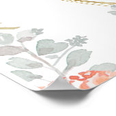 Mirror Mirror on Wall Fall Pumpkin Poster  (Ecke)