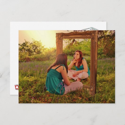 Mirror Mirror.. Postkarte (Vorne/Hinten)